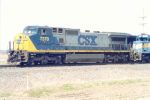 CSX C40-8W #7370 Crestline, Oh